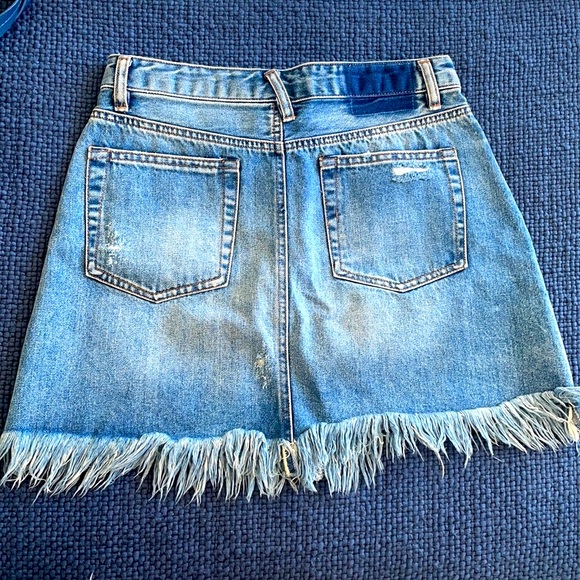New Jean Mini Skirt - Picture 3 of 5